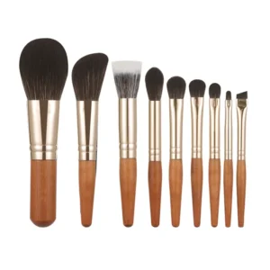 9Pcs Mini makeup brush set