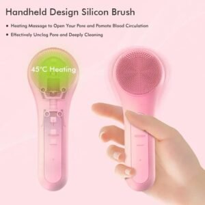 Waterproof Sonic Facial Cleansing Brush - Electric Deep Cleaning Device